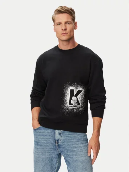 Karl Lagerfeld Jeans Hanorac negru