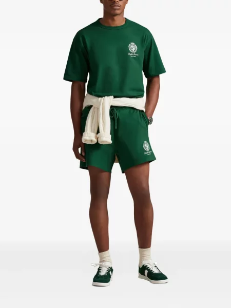 Czapka z daszkiem Polo Ralph Lauren w kratkę z twillu biznesowa niebieska