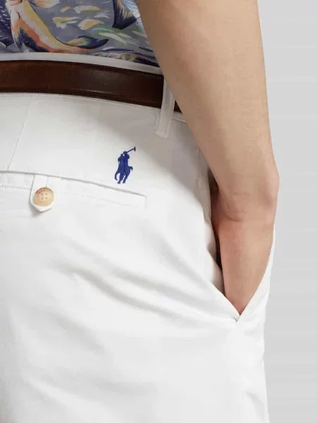 Spodnie Polo Ralph Lauren białe