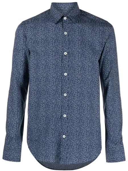 Cămașă Canali cu model floral cu imagine