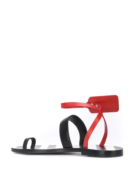 Sandale Off-white cu bretele alb