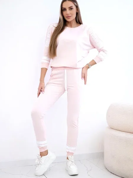 Pantaloni copii Kesi alb