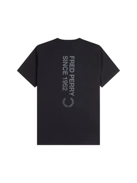 Koszulka Fred Perry czarna