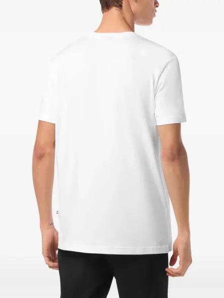 Tricou Billionaire cu imagine alb