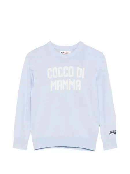 Sweter dziecięcy Mc2 Saint Barth niebieski