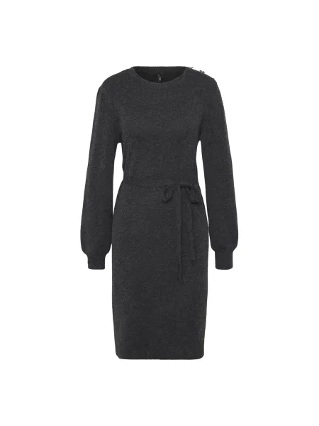 Only Tall Úpletové šaty ONLGLORY tmavě šedá