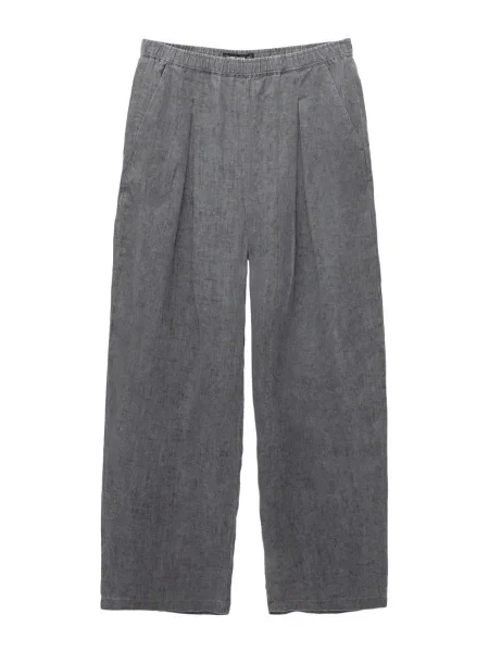 Pull&Bear Pantaloni cutați fumuriu albastru