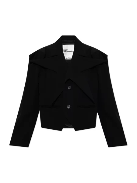 Marynarka Comme Des Garcons wełniana czarna