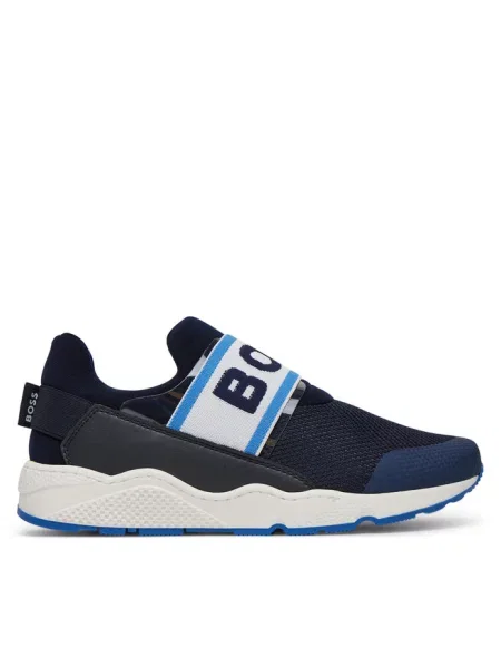 Sneakersy BOSS granatowe