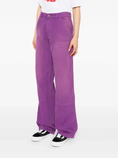 Blugi drepți Sky High Farm violet