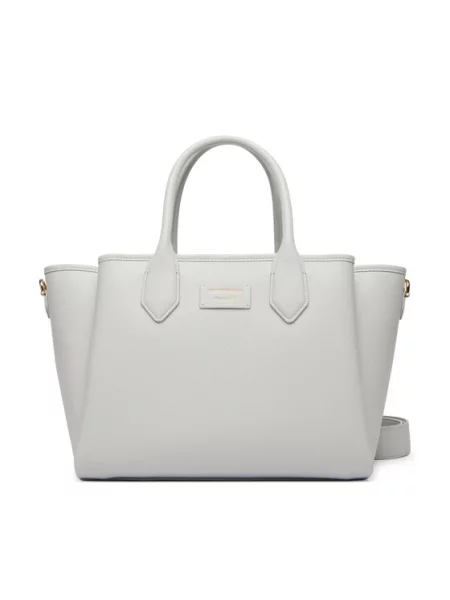 Ročna torba Emporio Armani bela