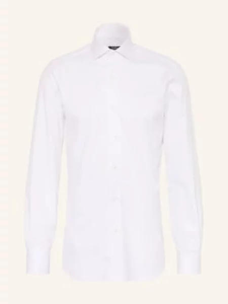 Barba Napoli Koszula Extra Slim Ft weiss biała