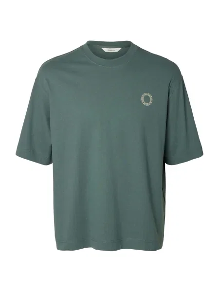 SELECTED Tricou SLHWILL jad verde