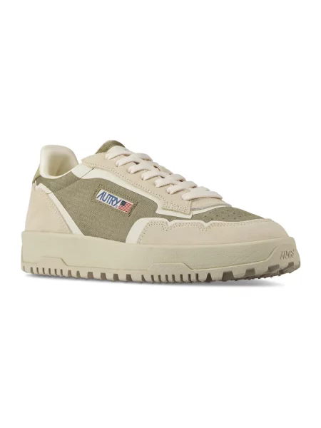 Sneakersy Autry oliwkowe