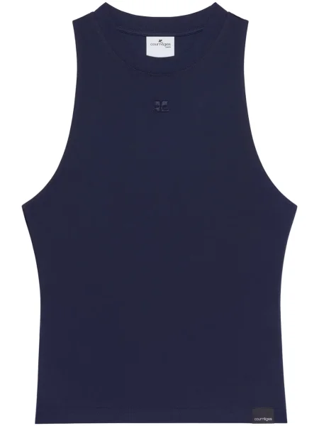 Top Courreges albastru