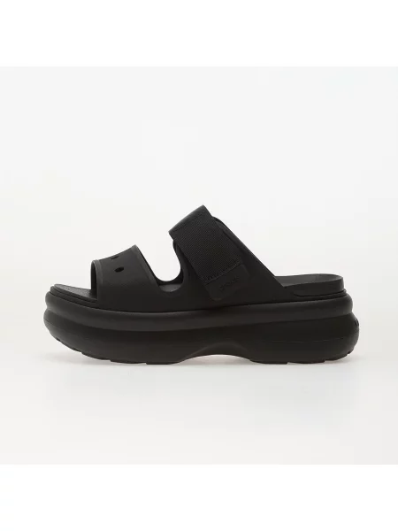 Кросівки Crocs з ремінцями чорні