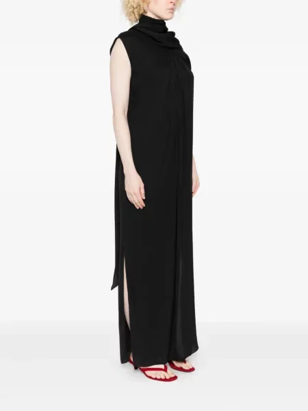 Костюм сукман Lanvin без ръкави черно