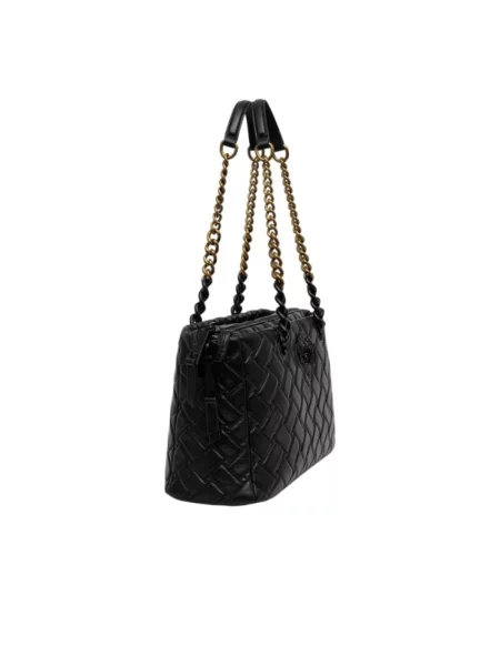 Shopperka Kurt Geiger London skórzana czarna
