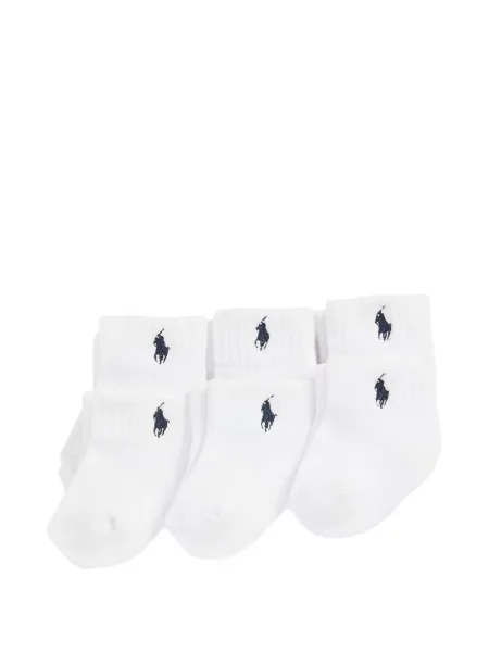 Dětské ponožky Polo Ralph Lauren bílé