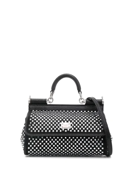 Geantă Dolce & Gabbana Sicily negru