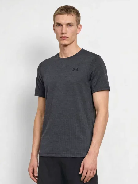 Under Armour Funkční Tričko Ua Vanish Elite Seamless tmavě šedá černá