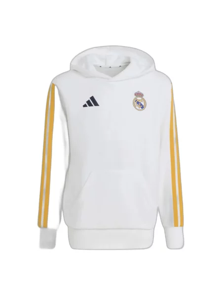 Bluza z kapturem Real Madrid biała