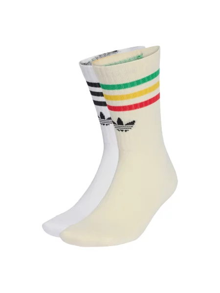 ADIDAS PERFORMANCE Sportovní ponožky Jamaika x Bob Marley červená / černá vlny bílá
