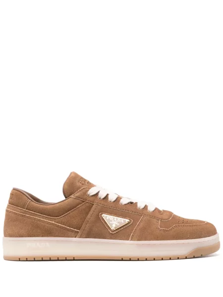 Sneakerși Prada maro