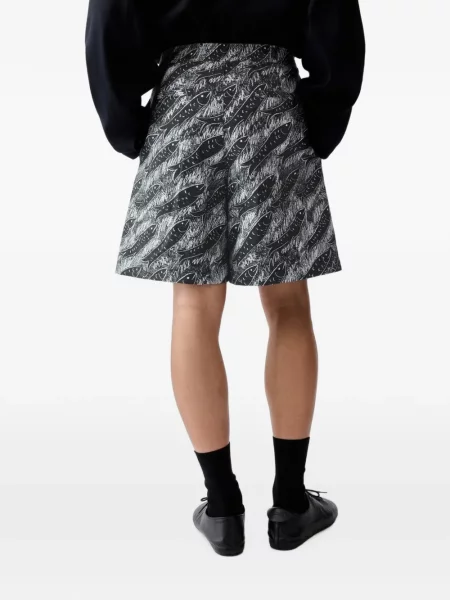 Pantaloni scurți Jacquemus negru