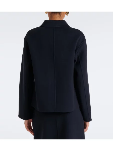 Geacă 's Max Mara de lână albastru