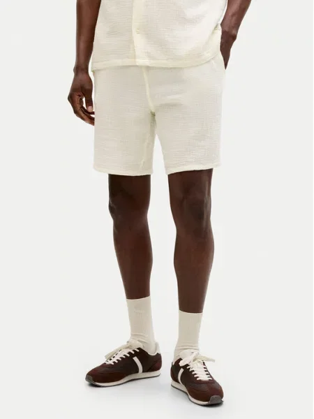 Pantaloni scurți Jack & Jones alb