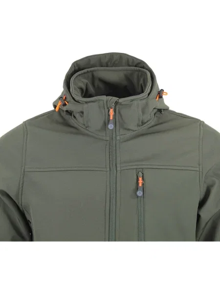Geacă Peak Mountain softshell kaki