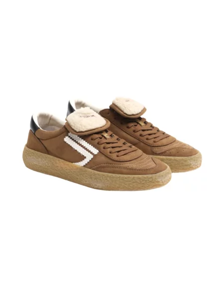 Sneakersy Puraai brązowe
