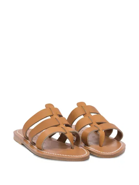 Sandale K. Jacques din piele maro