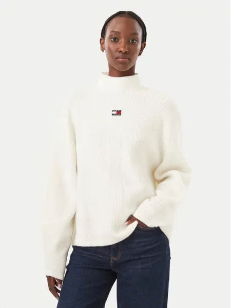 Svetr Tommy Jeans bílý