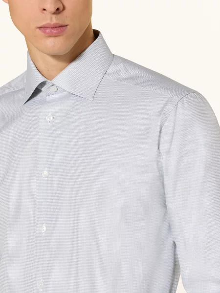 Eton Košile Slim Fit zelená