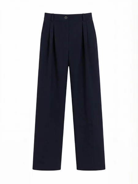 Opal Studio Pantaloni Sally bleumarin