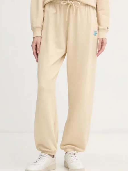 Tommy Hilfiger trenirka z bombažem bež