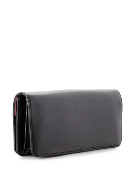 Kožený náhrdelník Chanel Pre-owned černý