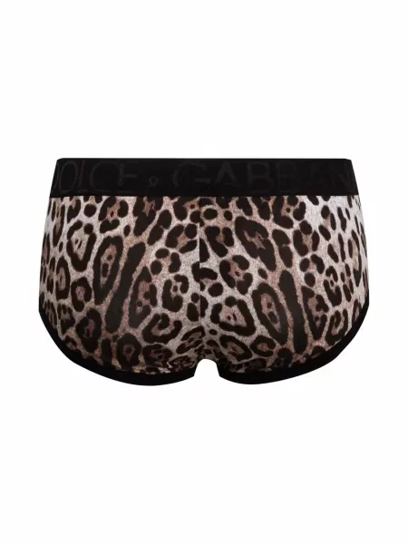 Raštuotos bokseriai Dolce & Gabbana leopardinės