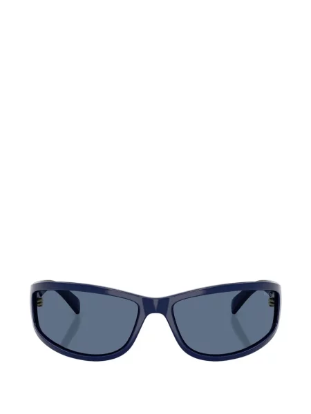 Слънчеви очила Miu Miu Eyewear с автограф синьо