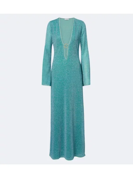 Rochie maxi Oseree albastru