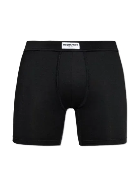 Bokserki Dsquared2 z logo czarne