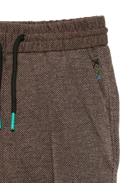 Spodnie dziecięce Scotch & Soda brązowe