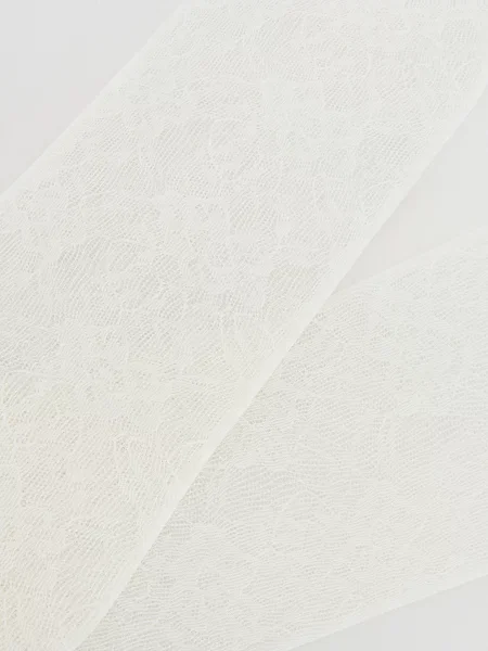 Reserved Мереживні колготки білий