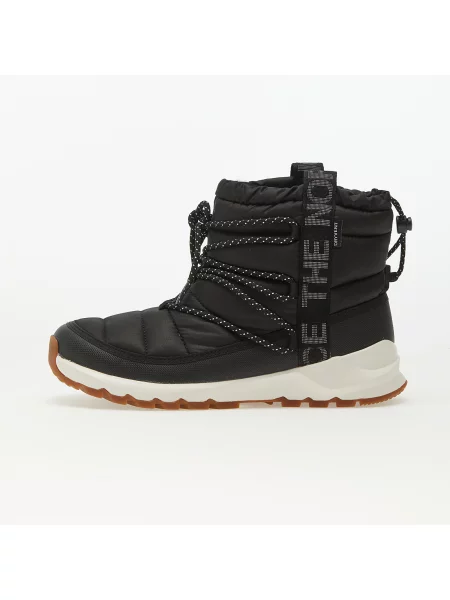 Μπότες The North Face με κορδόνια με δαντέλα μαύρο