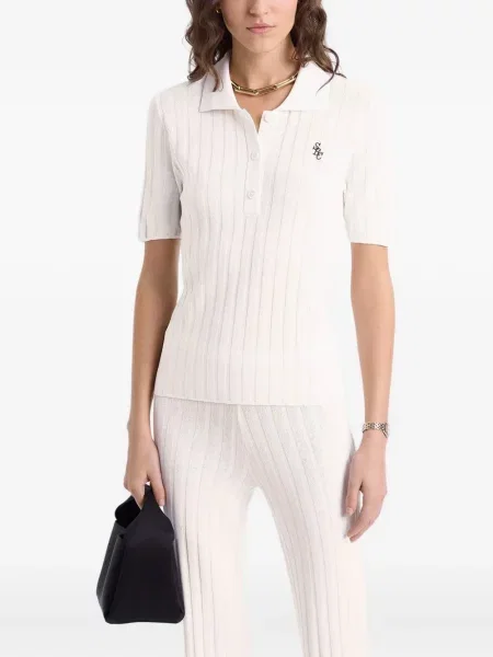 Polo Sporty & Rich alb