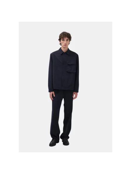 Spodnie Norse Projects niebieskie