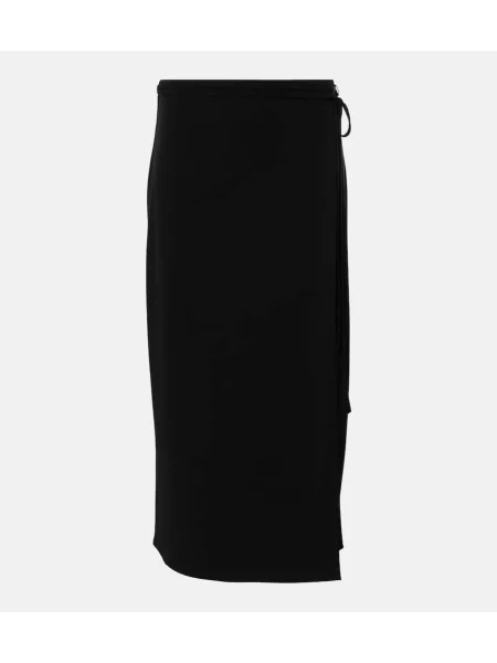 Fustă Vince din jerseu negru