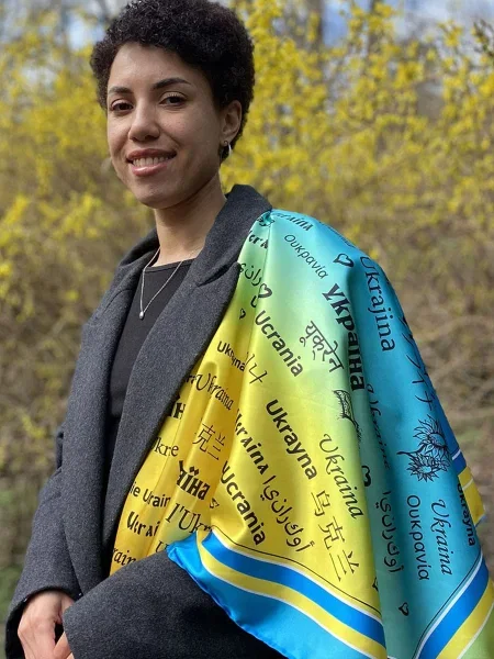 MyScarf Basic Хустка Мультиколор Шовк